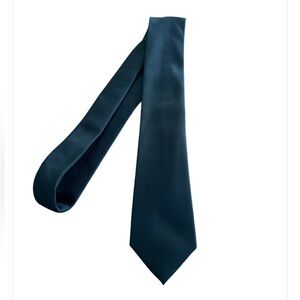 Black Solid Texture Tie